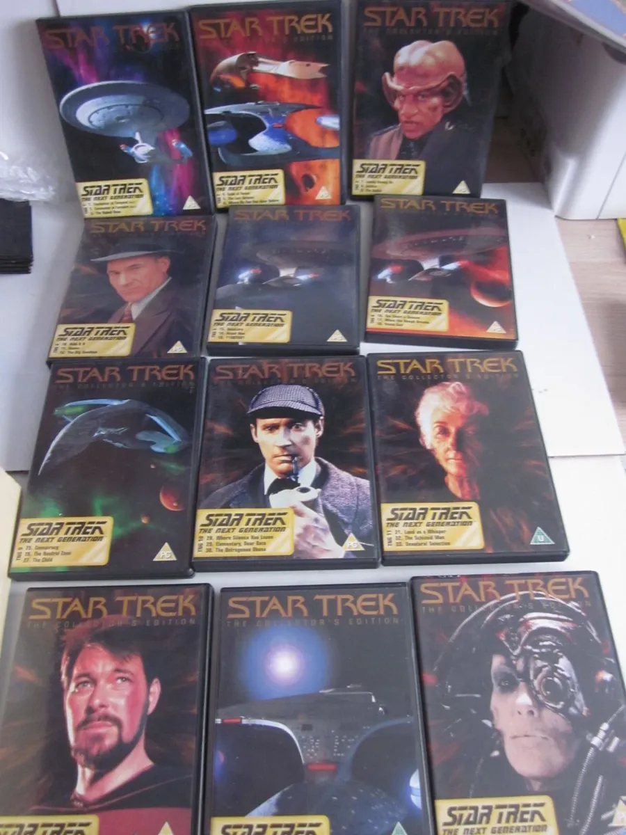 Star Trek The Next Generation Large DVD Bundle - Image 1