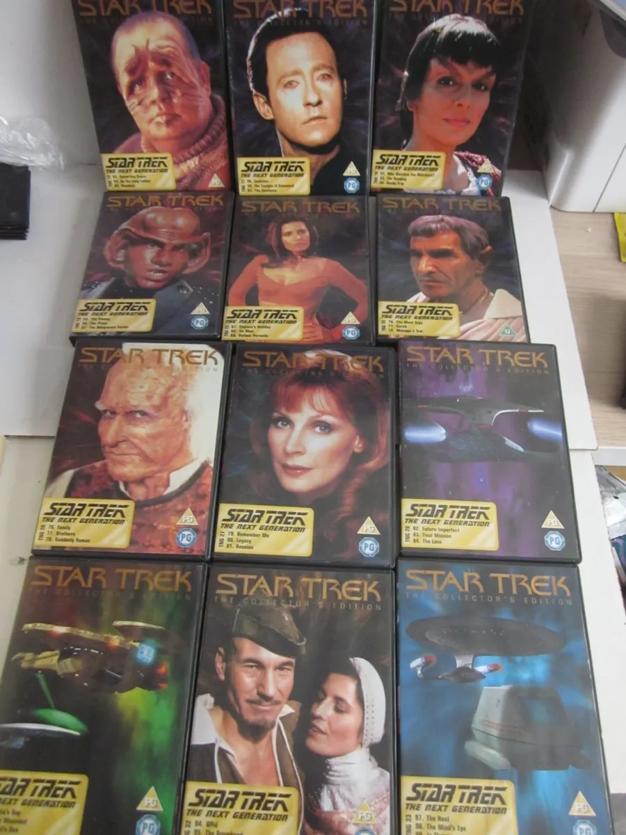Star Trek The Next Generation Large DVD Bundle - Image 2