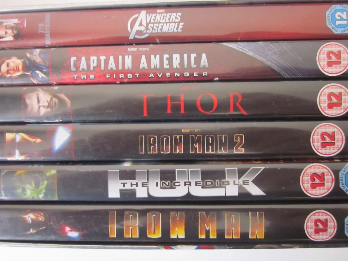 Marvel Avengers Assemble 6 Movie/DVD Collection - Image 4