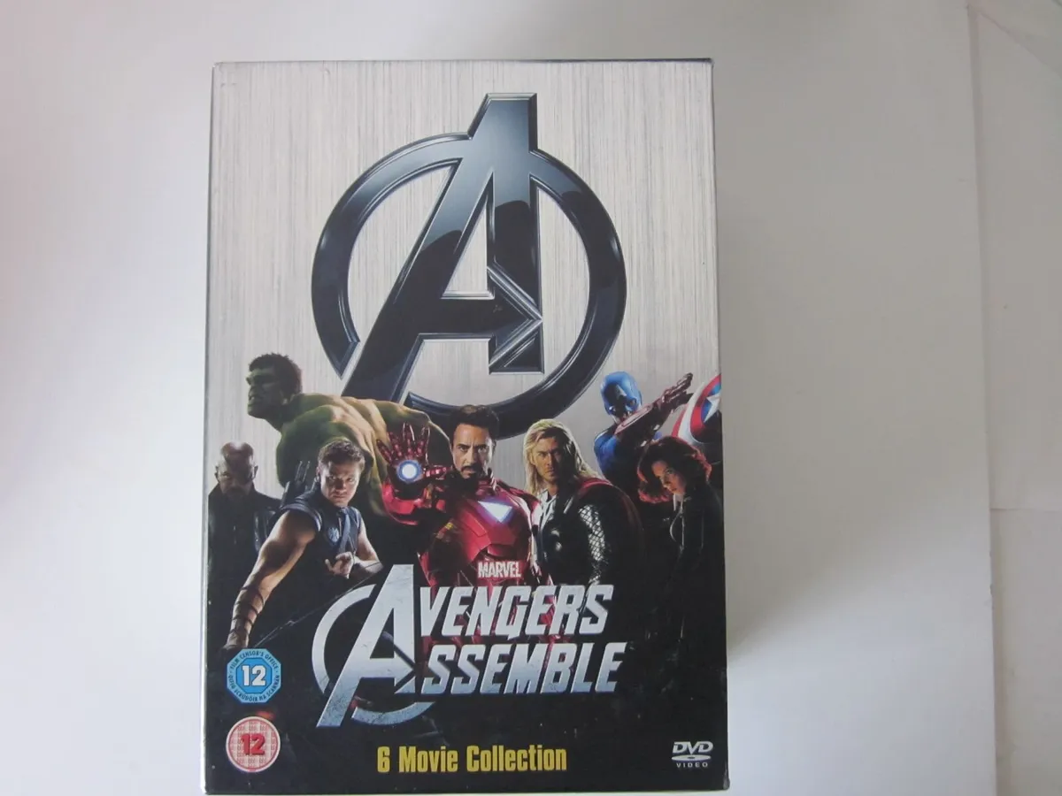 Marvel Avengers Assemble 6 Movie/DVD Collection - Image 1