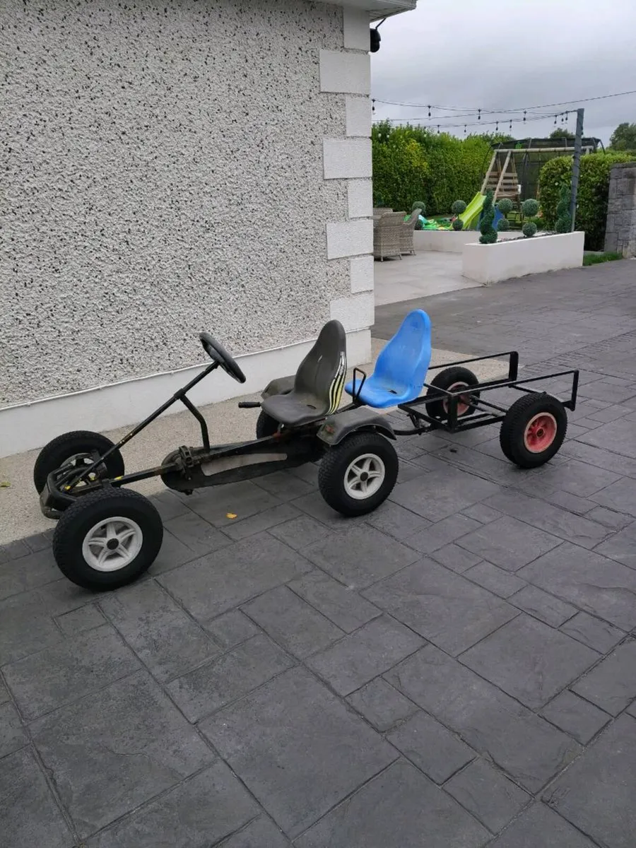 Go cart and trailer - Image 1