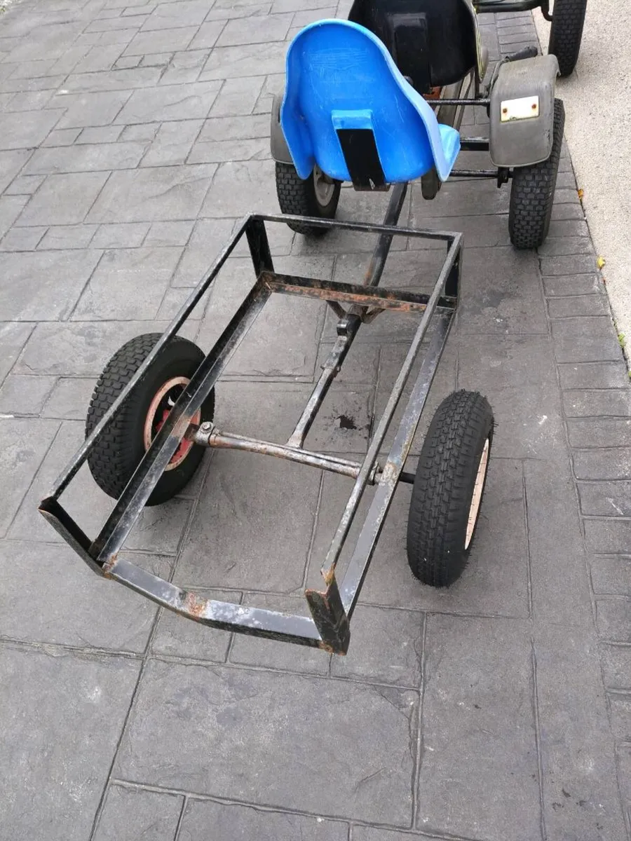 Go cart and trailer - Image 3