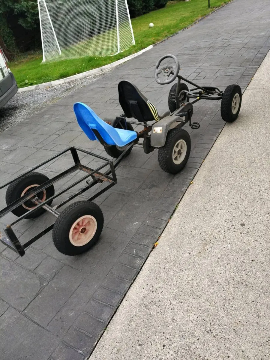 Go cart and trailer - Image 4