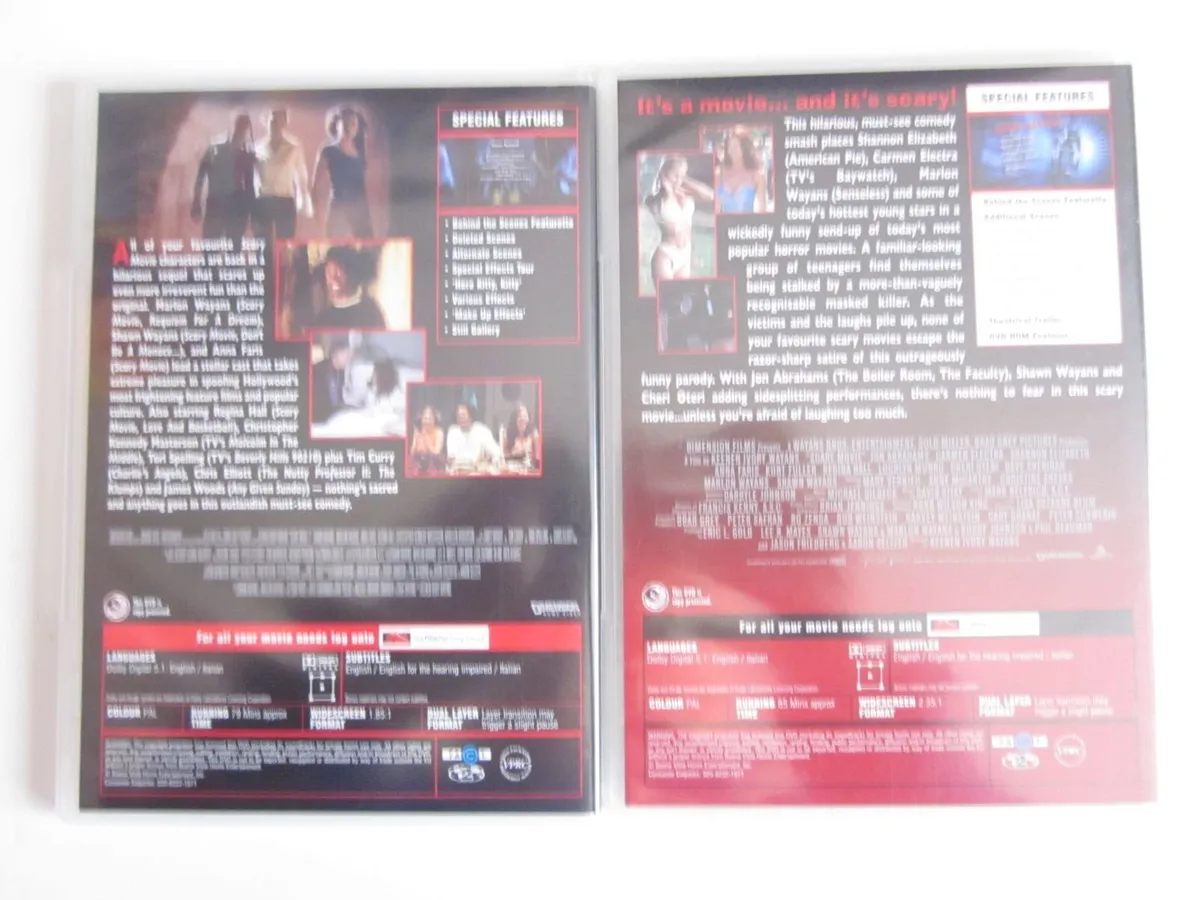 Scary Movie Quadrilogy Box Set DVD 2008 - Image 4