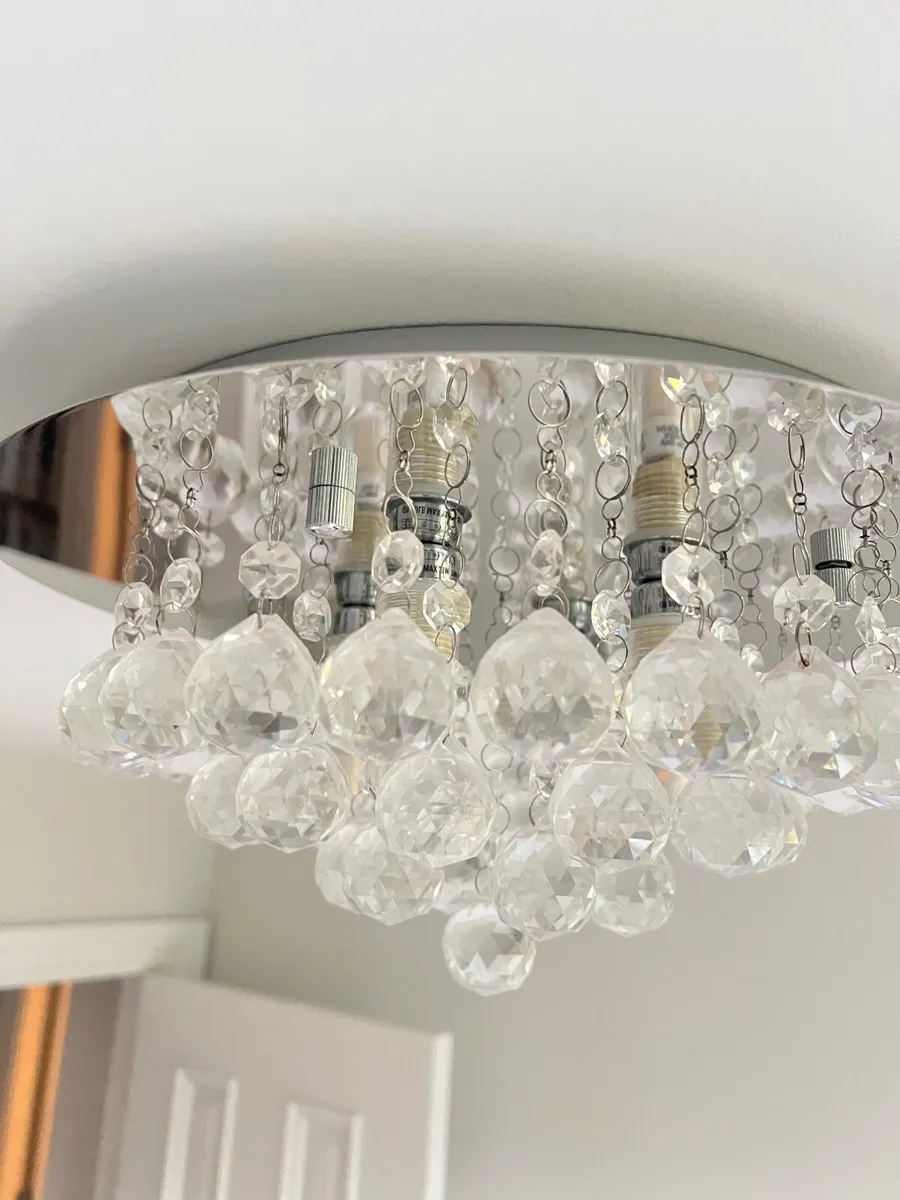 Crystal Flush Ceiling Light - Image 2