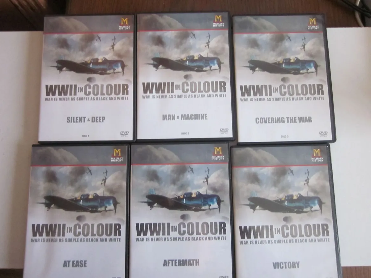 World War 11 in Colour 6 DVD Box Set Military Hist - Image 4