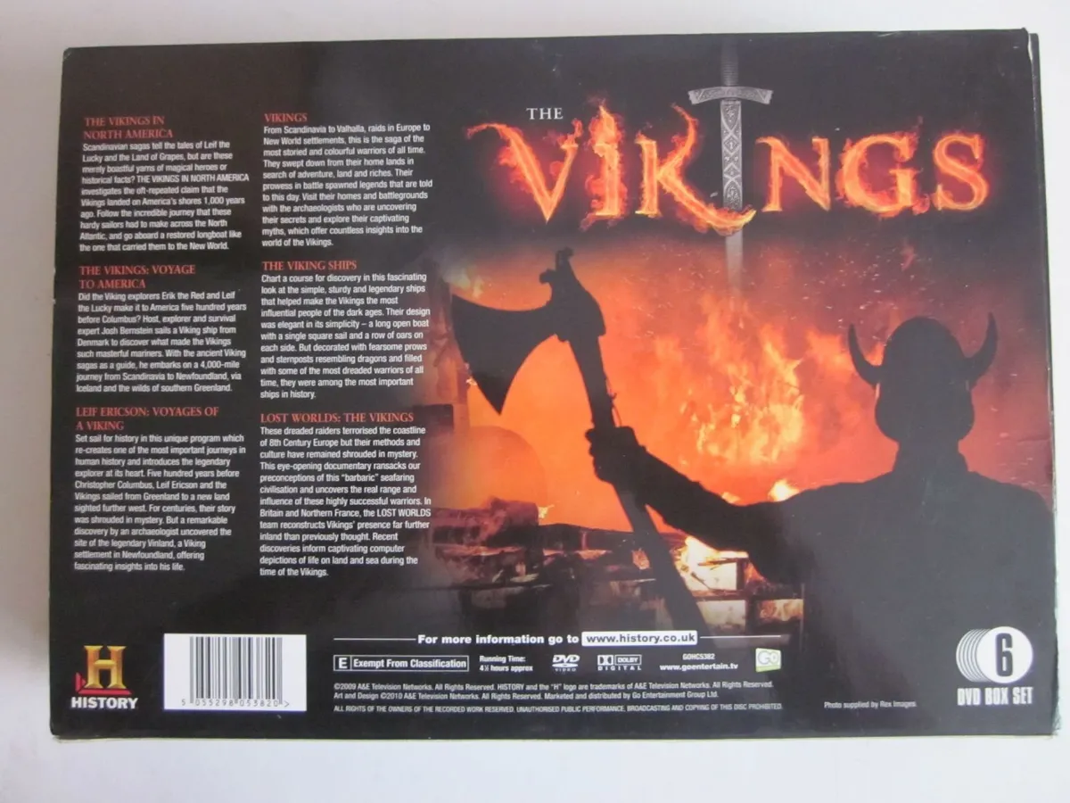 Vikings 6 DVD set - The History Channel - Image 4