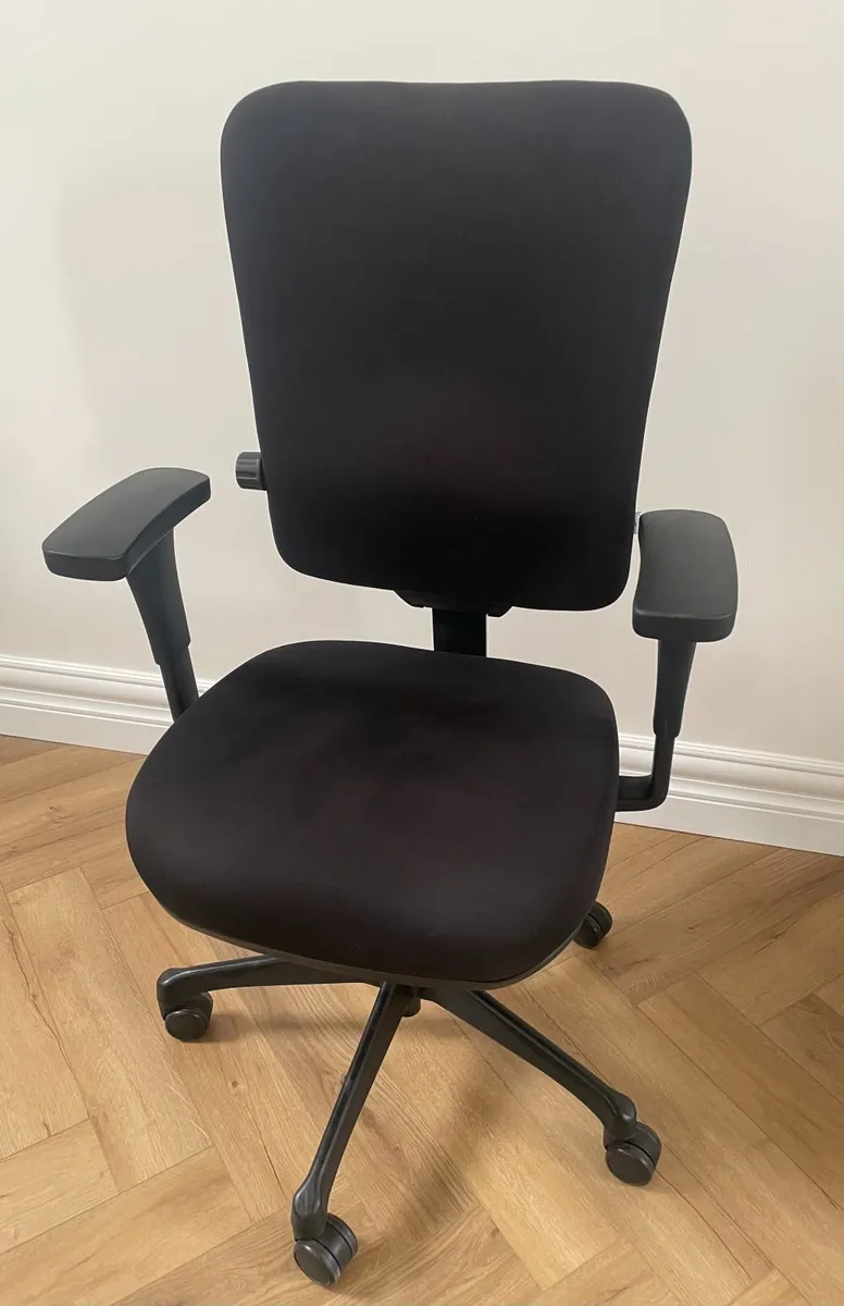 Ergonomic Black Office Chair - Image 1