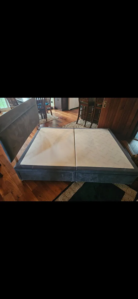Kind sized bed base - half ottoman - Image 2