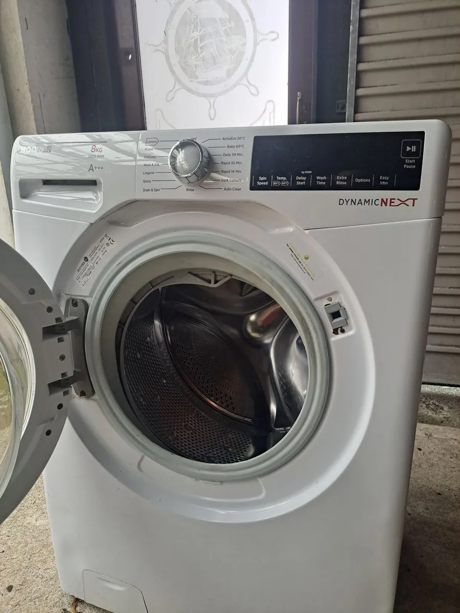 HOOVER DYNAMIC NEXT 8KG WASHING MACHINE. - Image 3