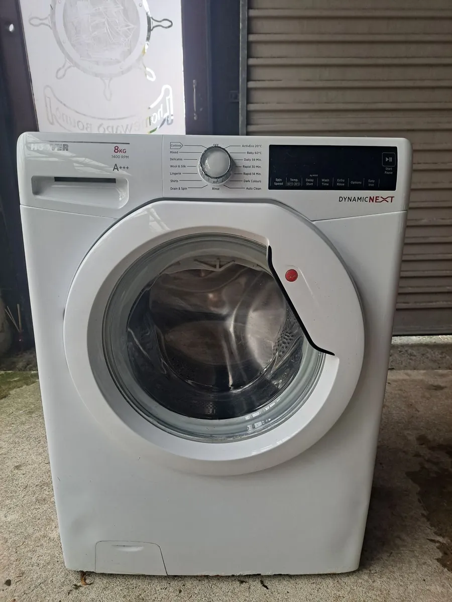 HOOVER DYNAMIC NEXT 8KG WASHING MACHINE. - Image 2