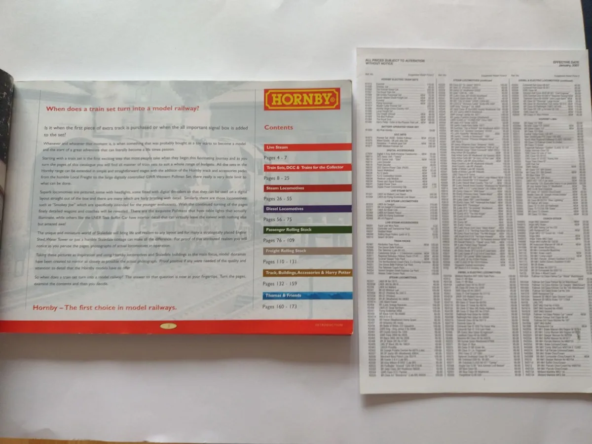 Hornby Model Railways book 2007 53rd Edition - Image 2