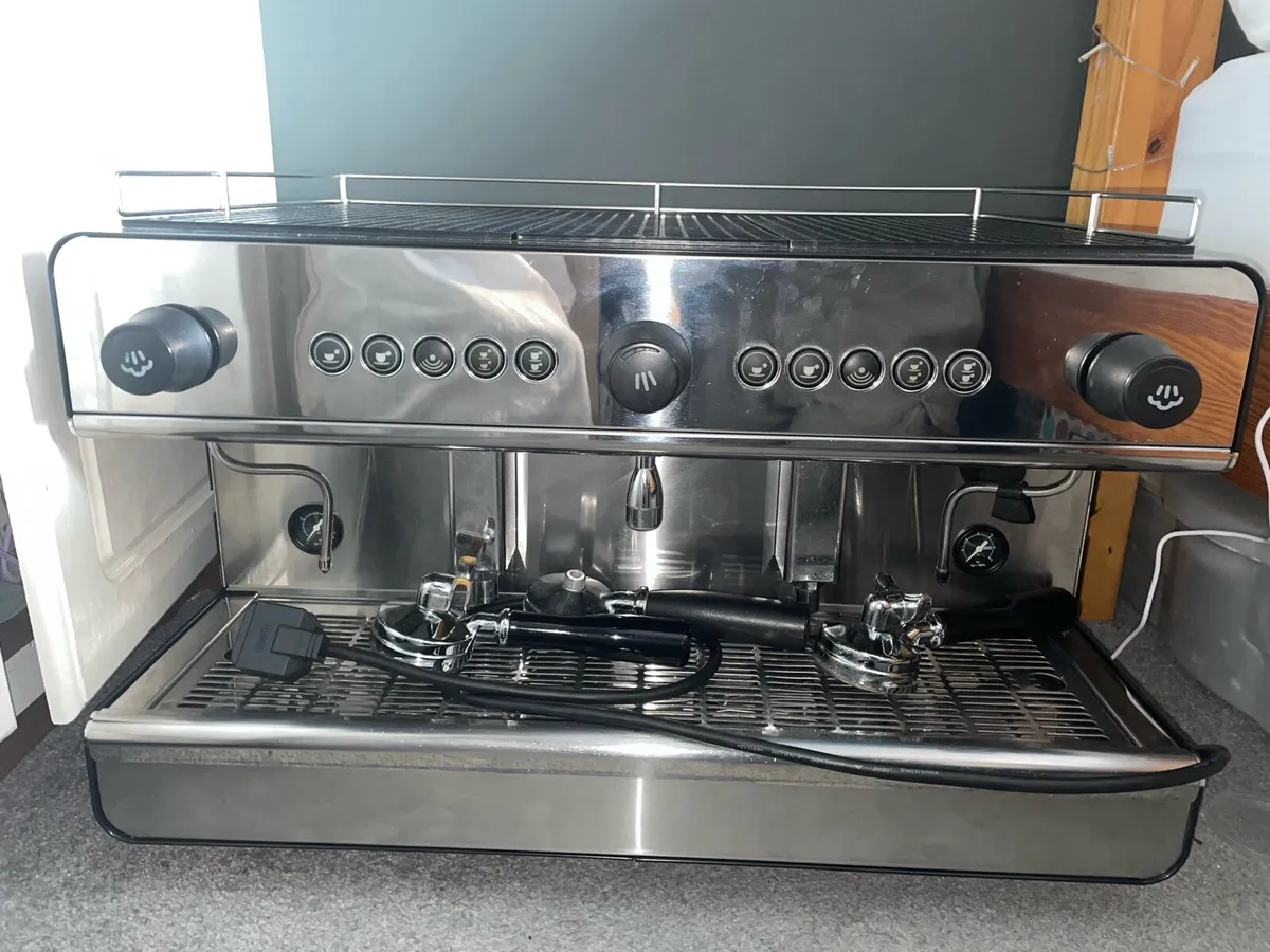 2-Group lberital IB7 Coffee Machine And Grinder - Image 1