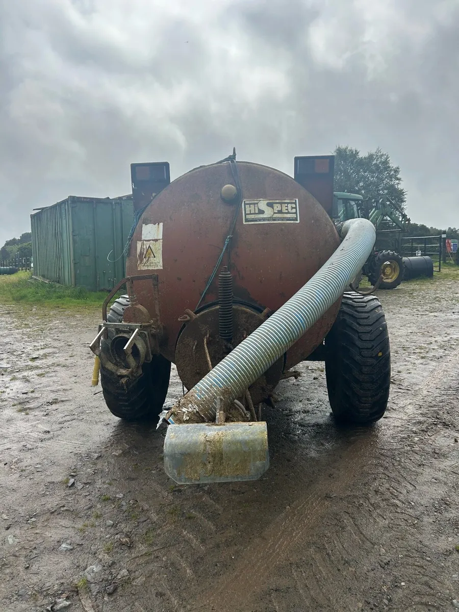 Hispec slurry tanker 1150 gallon - Image 2