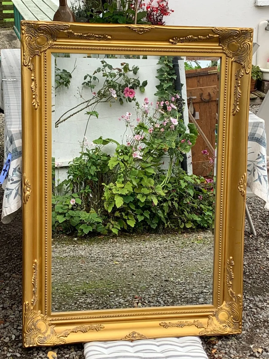 Large Gilt Mirror - Image 2