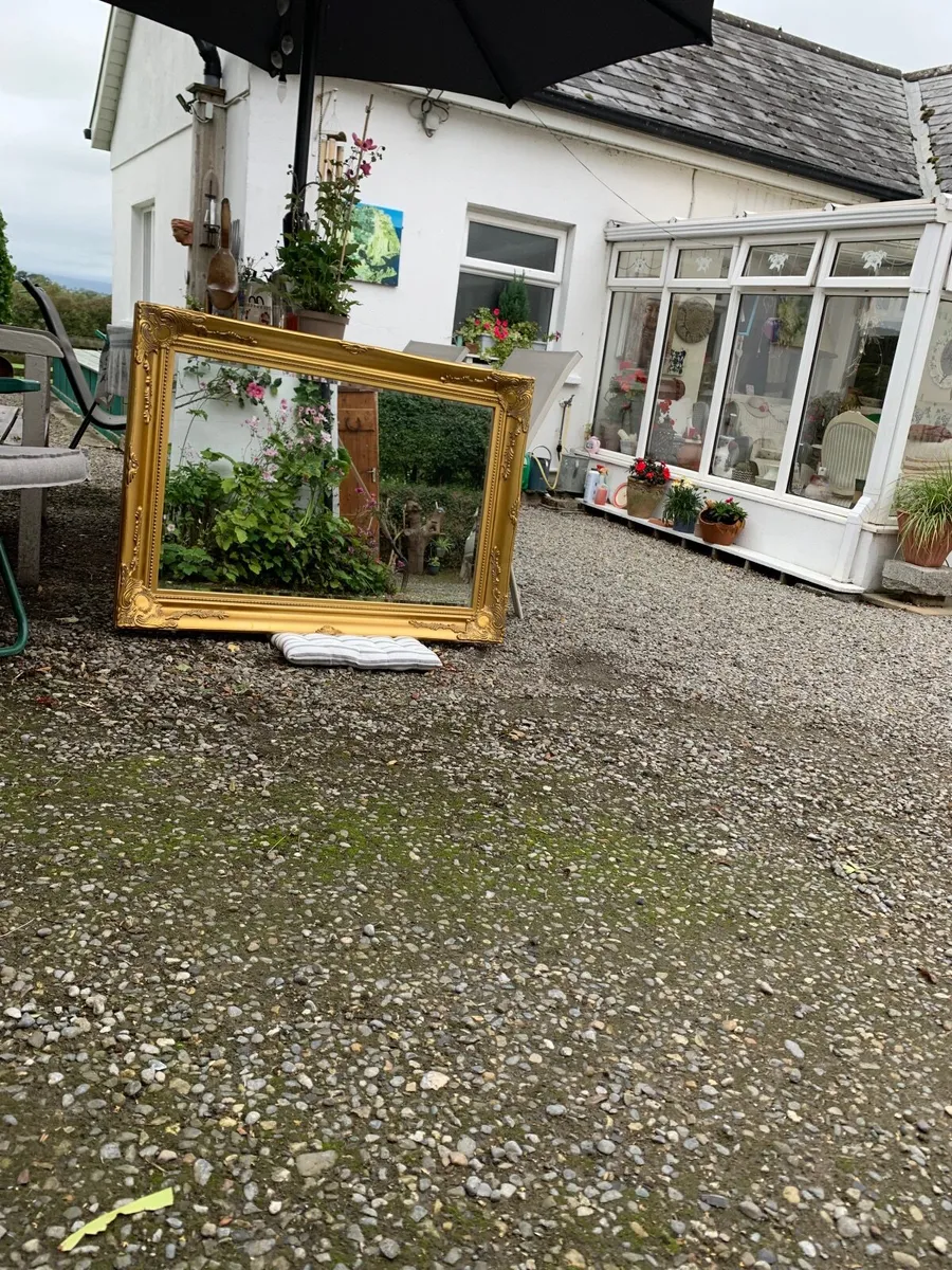 Large Gilt Mirror - Image 3