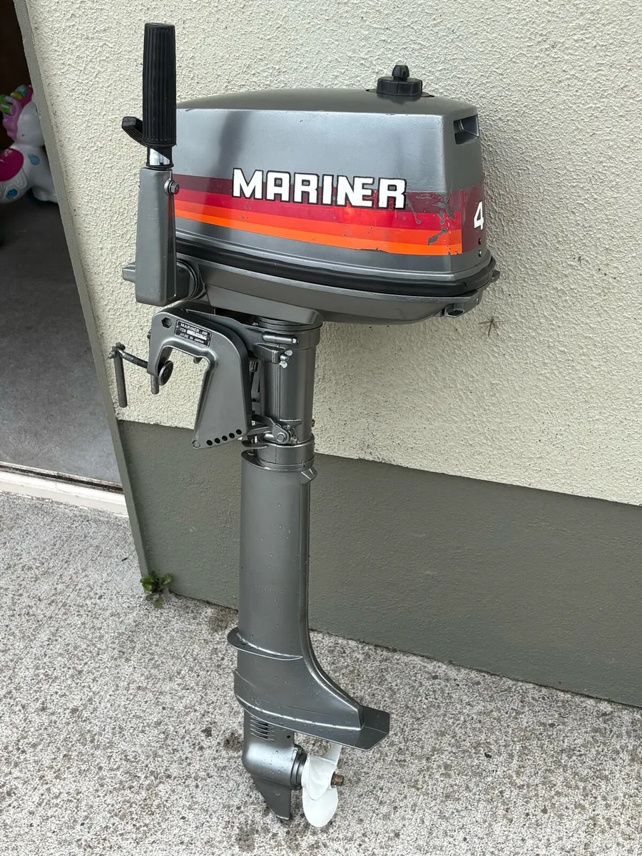 Mariner 4hp outboard - Image 1