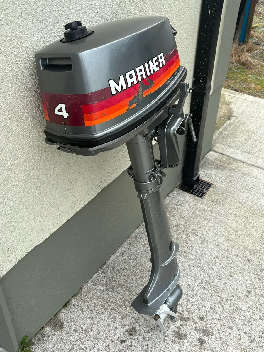 Mariner 4hp outboard - Image 2