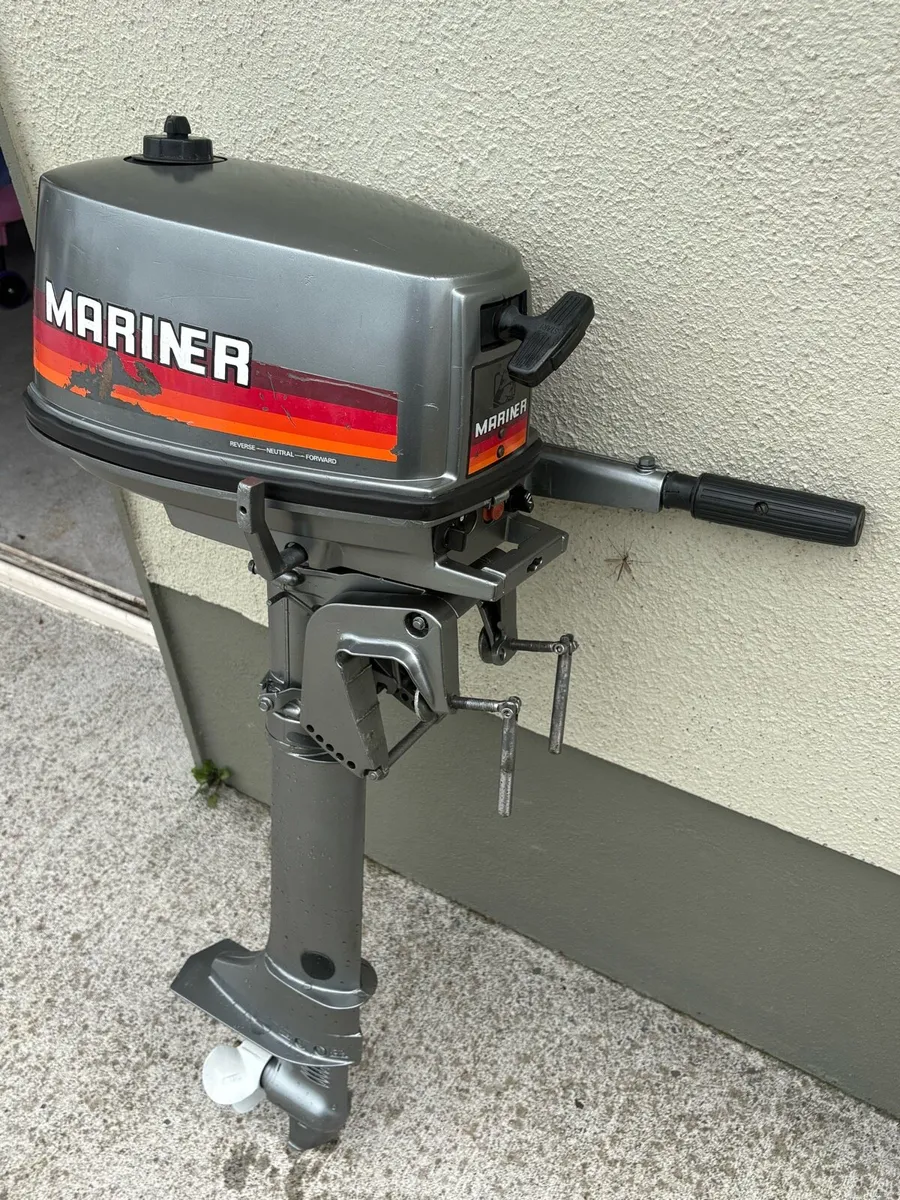Mariner 4hp outboard - Image 3