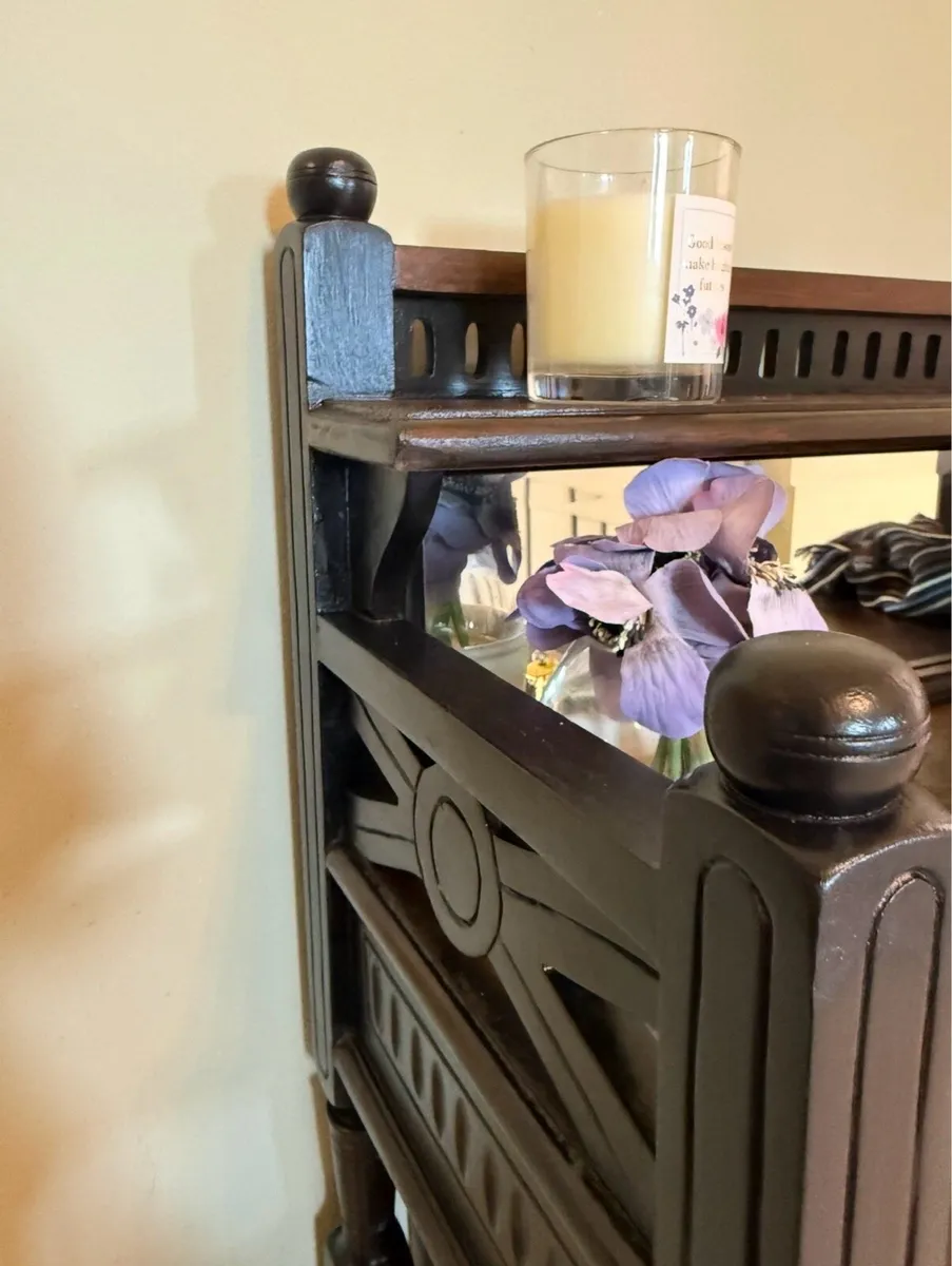 Solid Mahogany Hallway Table - Image 4