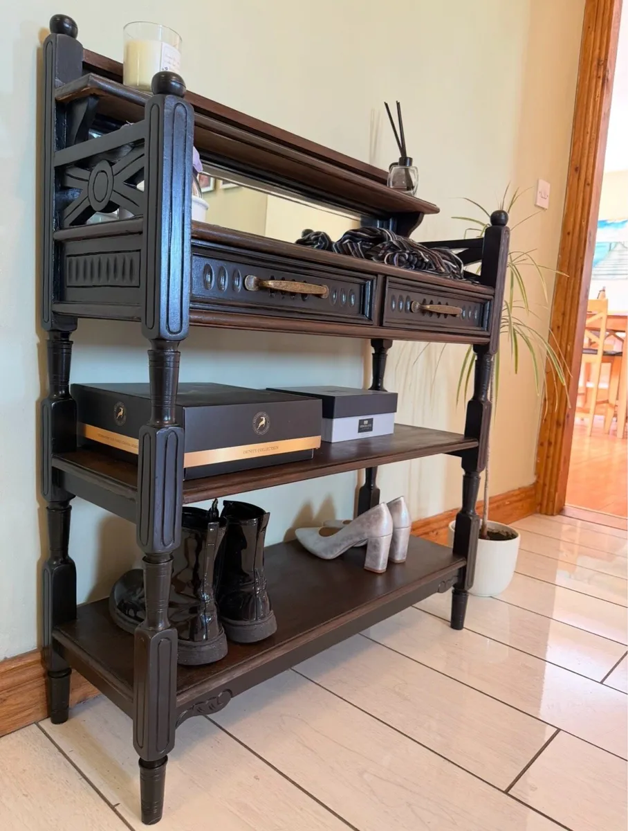 Solid Mahogany Hallway Table - Image 1