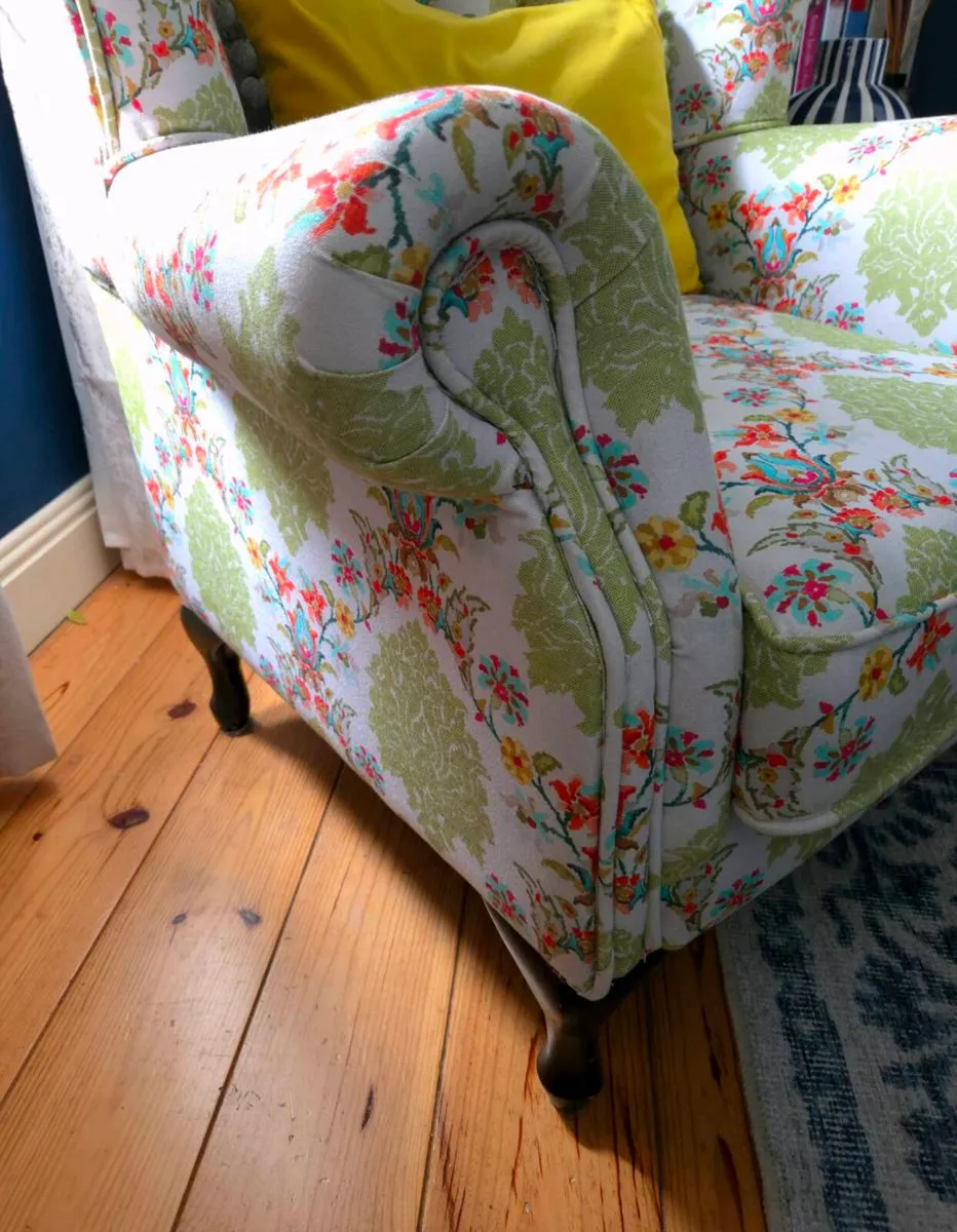 Cozy Wingback Armchair - Image 2