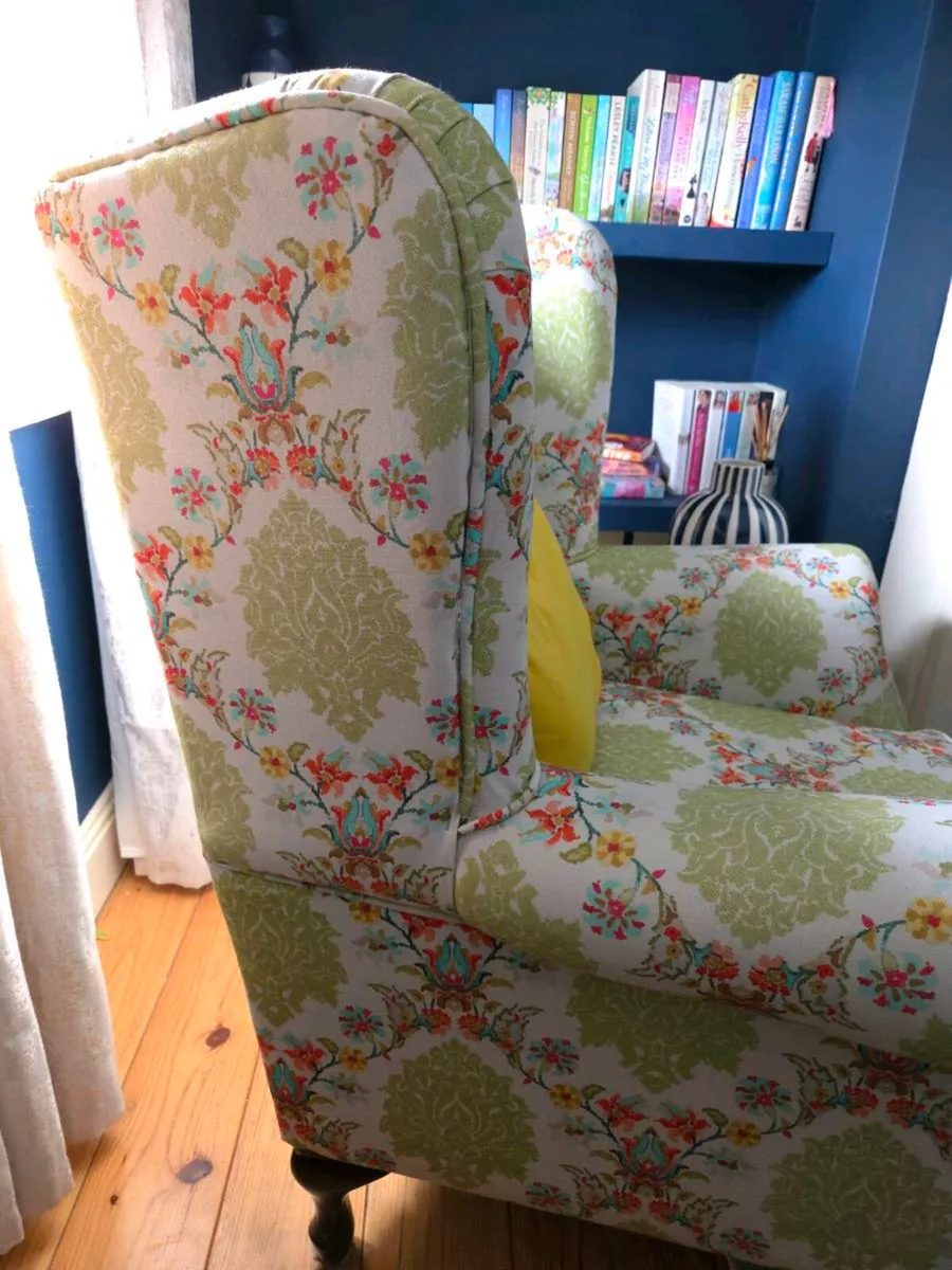 Cozy Wingback Armchair - Image 3