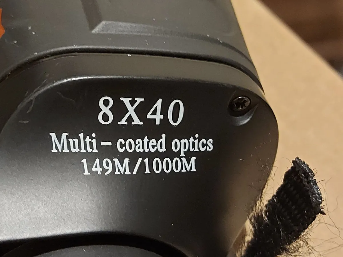 BRAUN Binoculars, 8 x 40, 149m-1000m, excellent co - Image 4