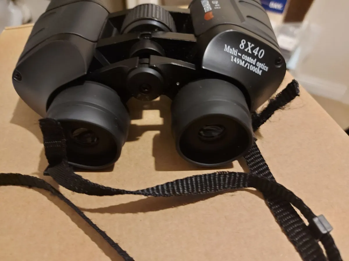 BRAUN Binoculars, 8 x 40, 149m-1000m, excellent co - Image 2