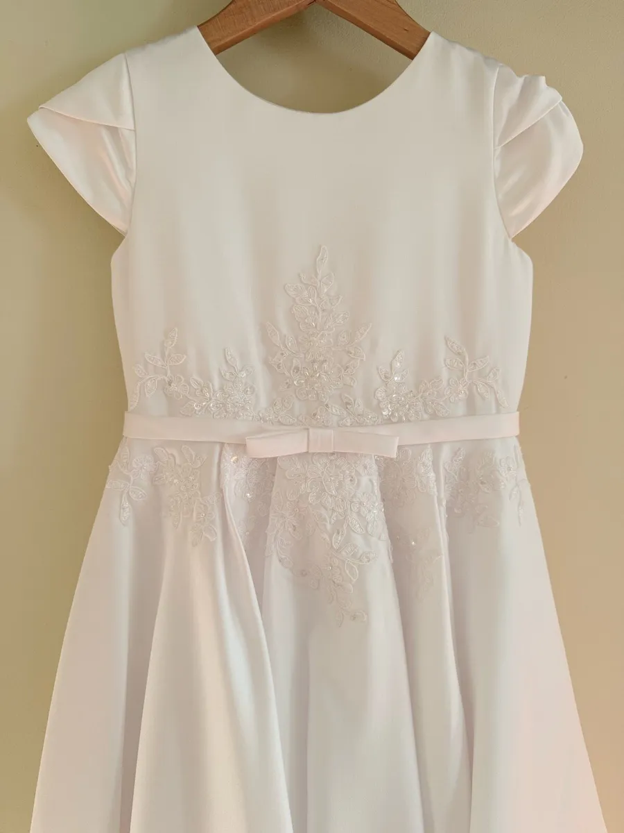 Girls communion dress Age 7 years - Image 4