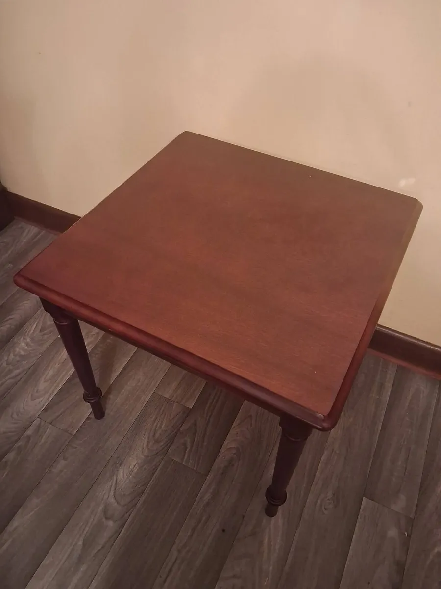 Mahogany coffee table - Image 3