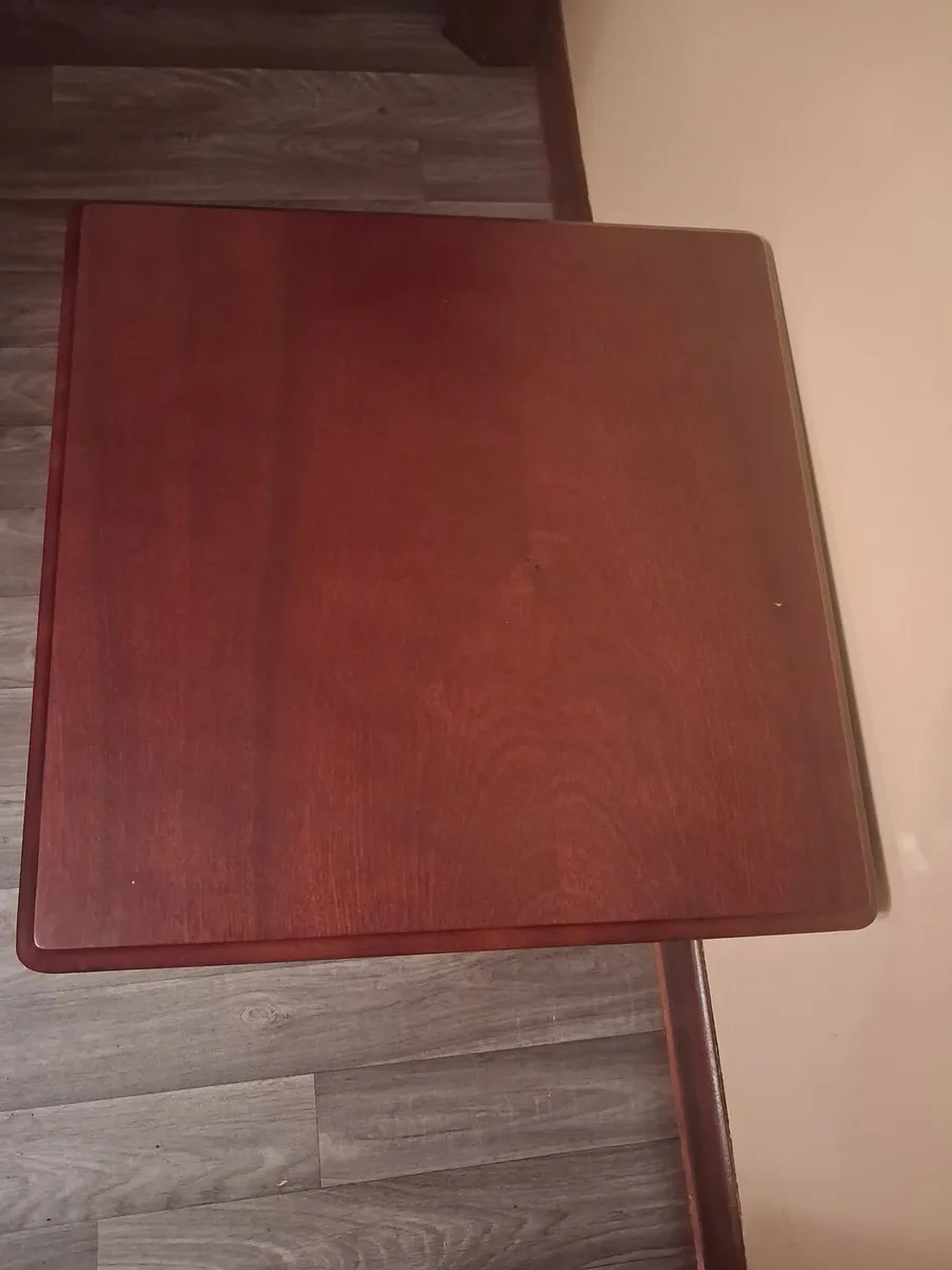 Mahogany coffee table - Image 4