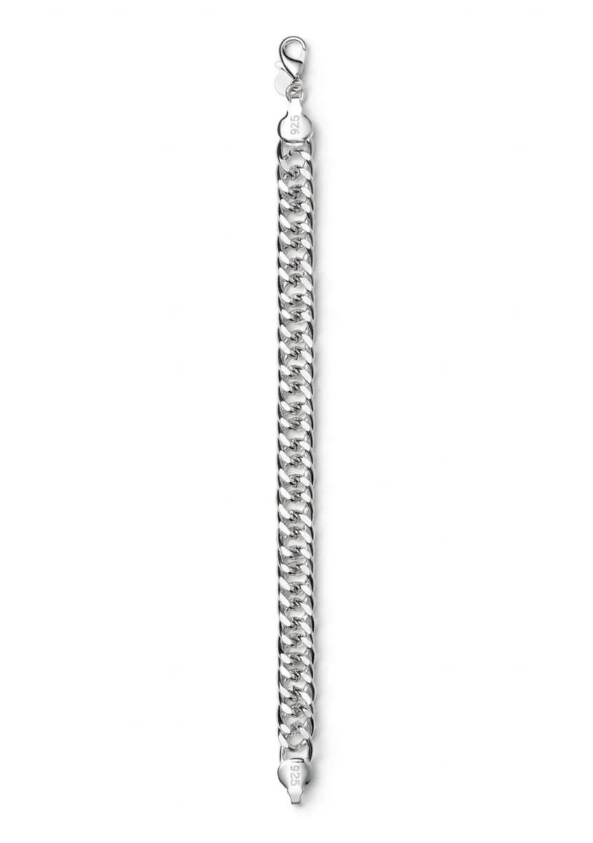 Silver bracelet stamped 925 31g - Image 1