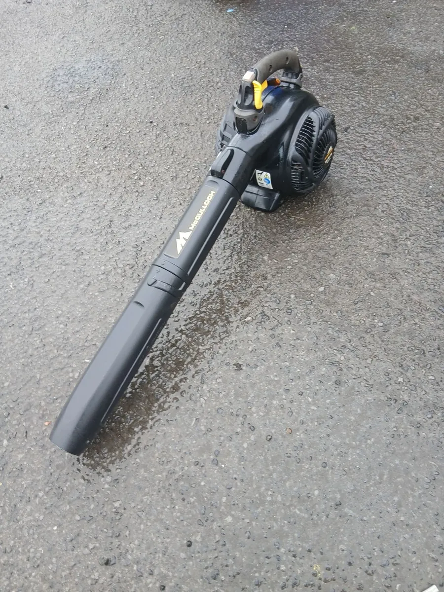 McCullough leaf blower petrol read add - Image 2