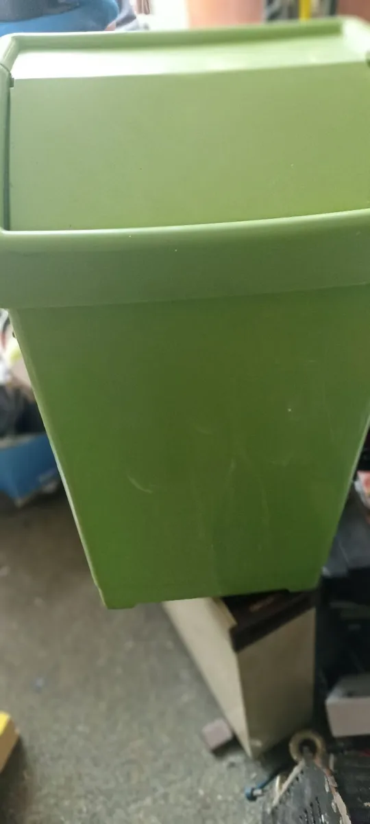 Pair of Small Kitchen Waste Bins - Image 4