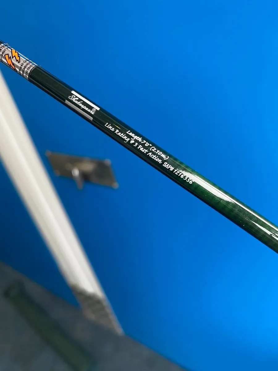 Shakespeare Trion 7' #3 trout fly rod - Image 2