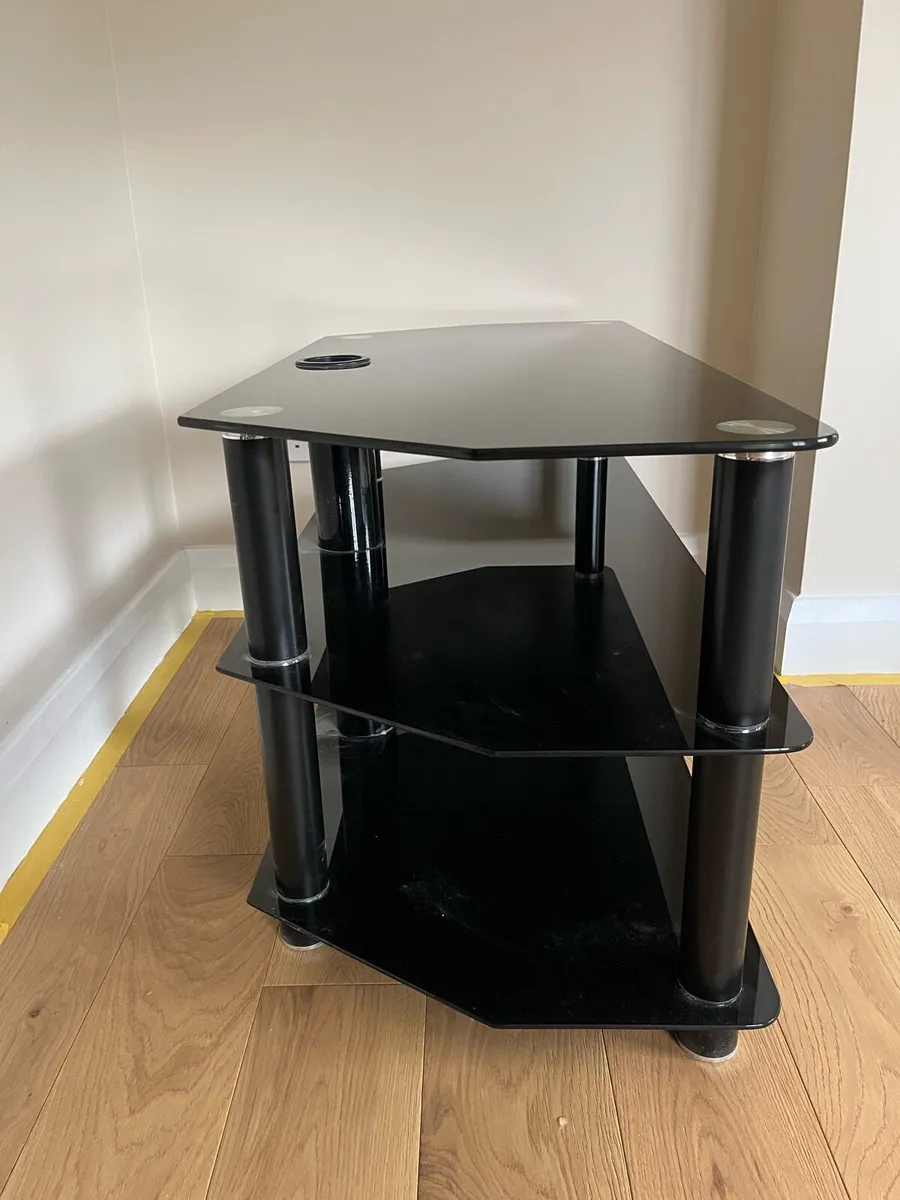 Glass TV stand - Image 2