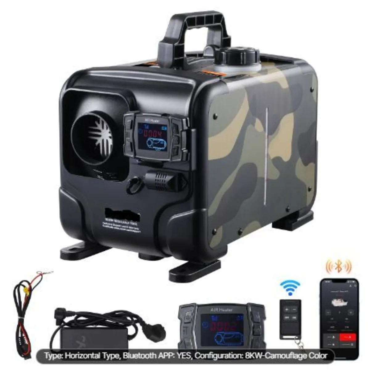 5-8KW Diesel Heater, 12V/24V All - Image 4