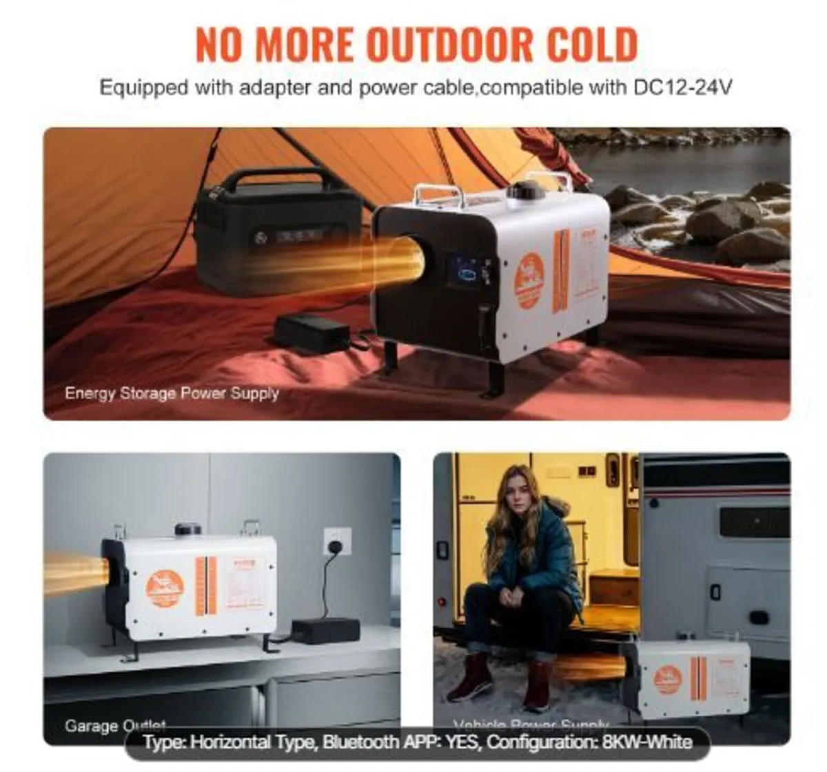 5-8KW Diesel Heater, 12V/24V All - Image 3
