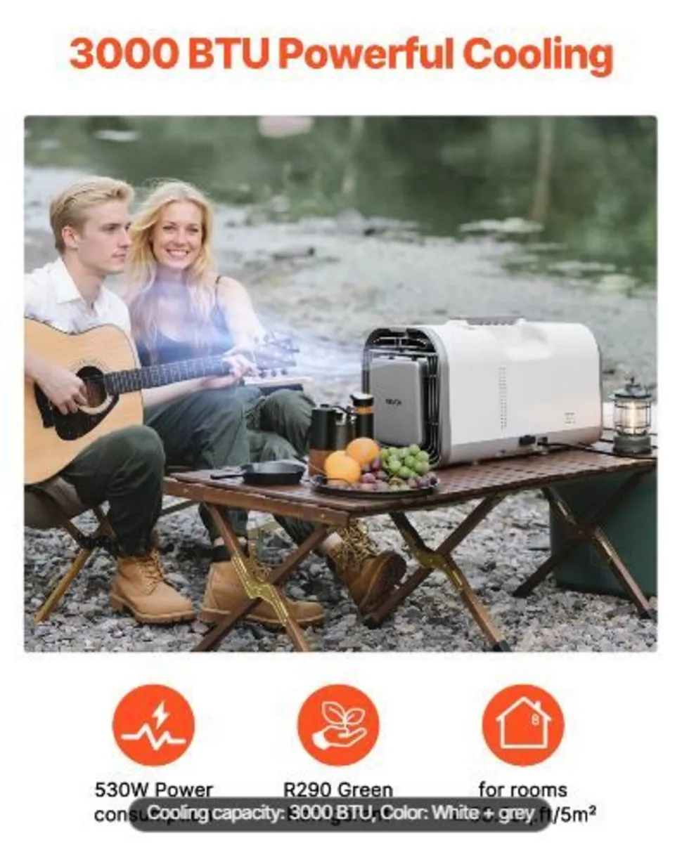 Portable Camping Air Conditioner, 3000 BTU - Image 3