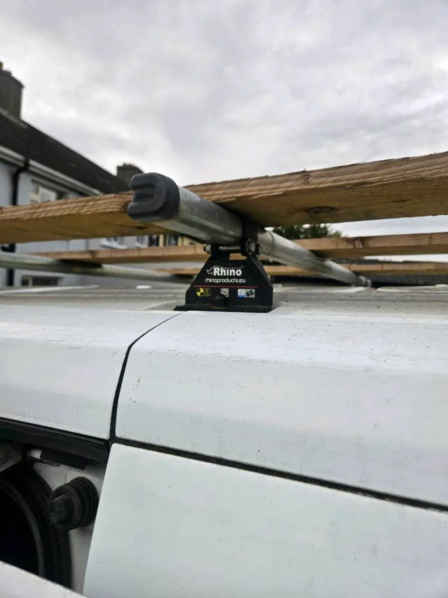 Rhino roof bars for ford transit - Image 1