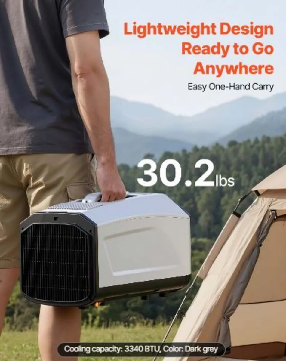 Portable Camping Air Conditioner 3340 BTU - Image 2
