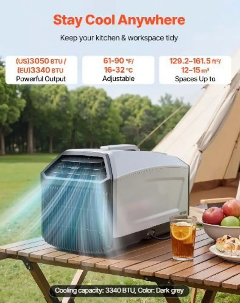 Portable Camping Air Conditioner 3340 BTU - Image 3
