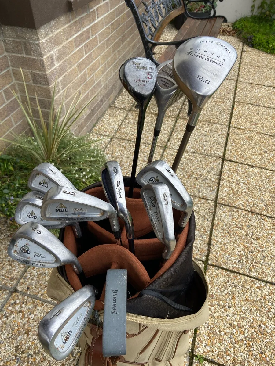 Golf. Clubs. &. Bag. Mixed. Set - Image 2