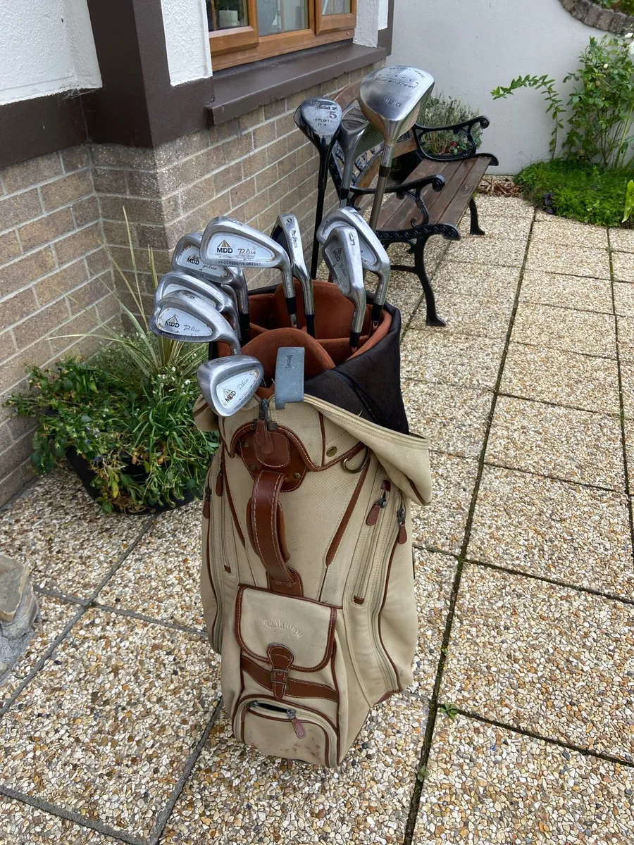 Golf. Clubs. &. Bag. Mixed. Set - Image 1