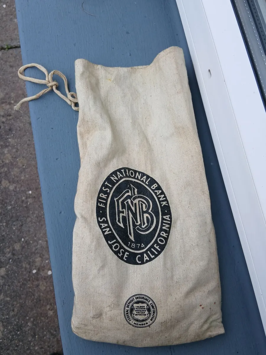 Antique money bag