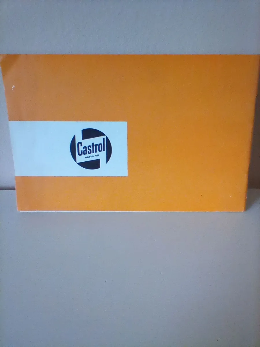 Vintage castrol motorcycle book - Image 2