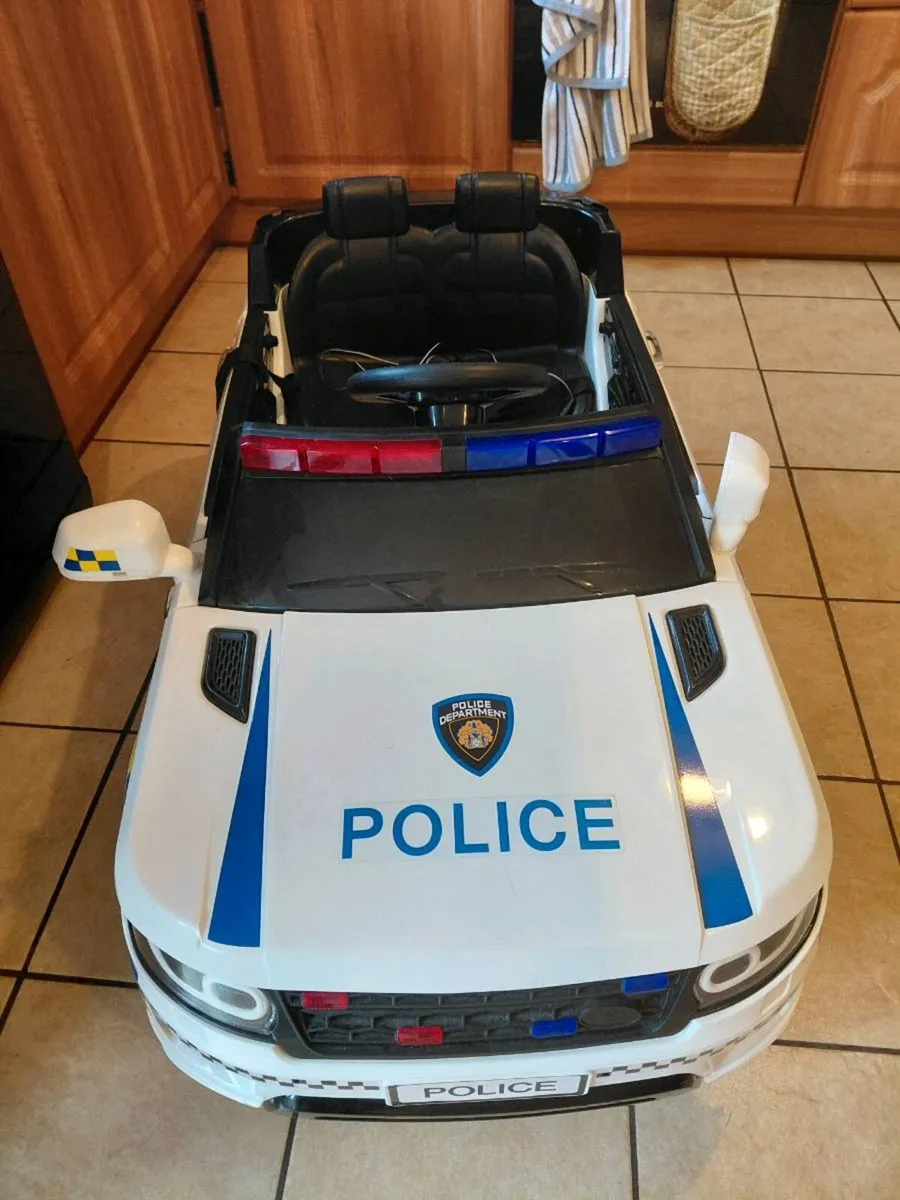 Ride On electric Police Car - Image 3