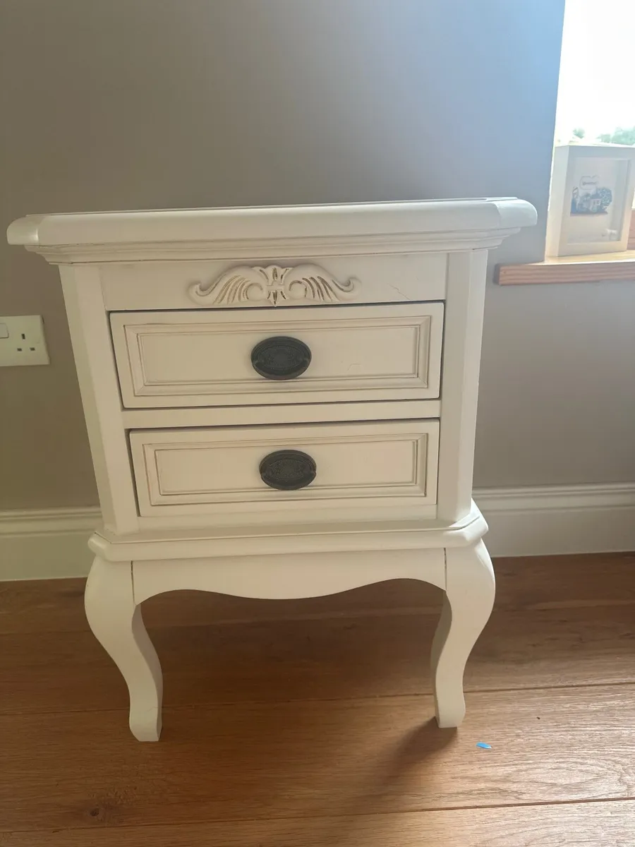 French Style 2-Drawer Bedside Locker / Table - Image 1