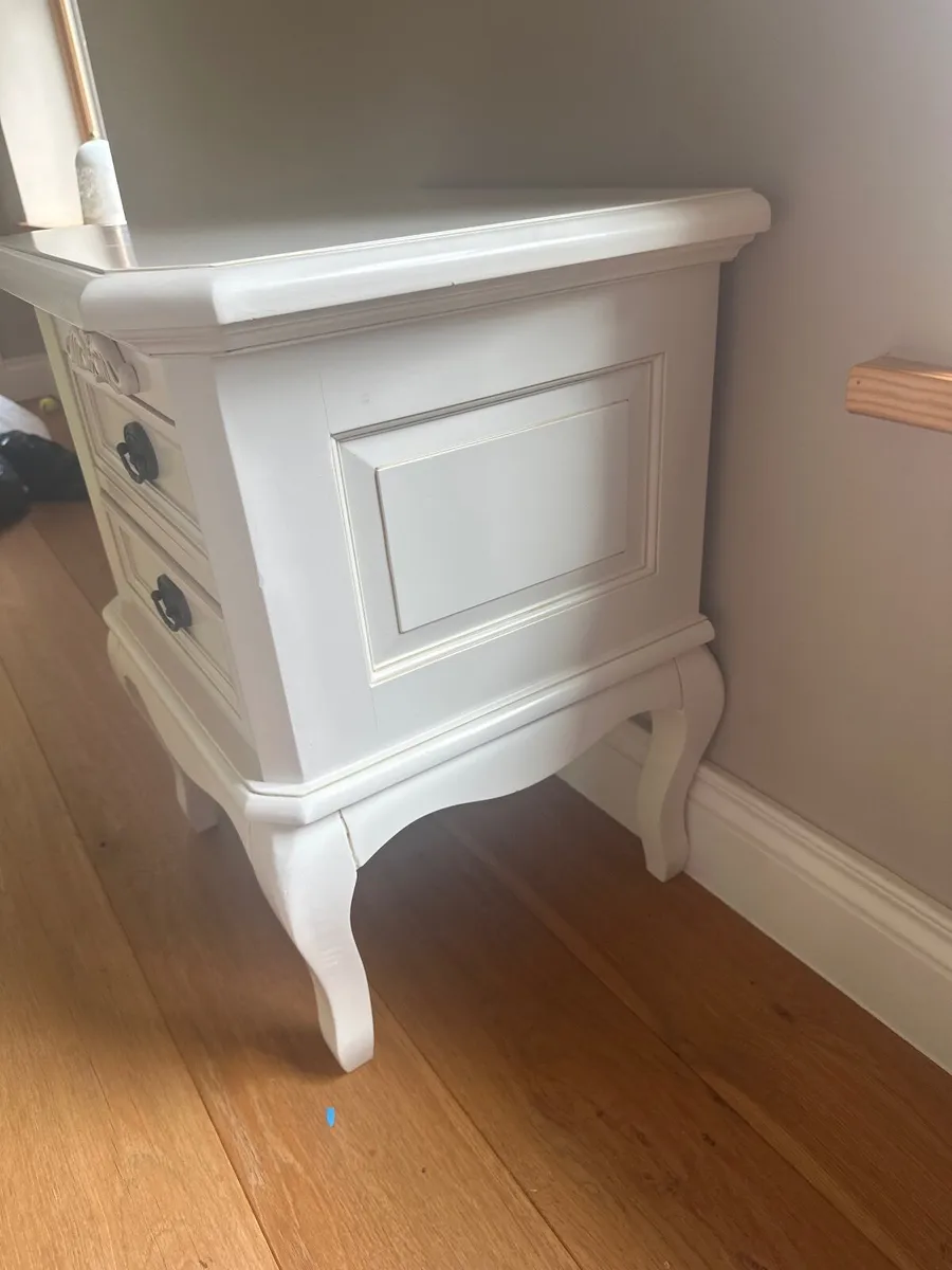 French Style 2-Drawer Bedside Locker / Table - Image 2